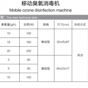 移動臭氧消毒機(jī)